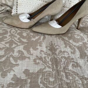 Talbots Cream Suede Shoes